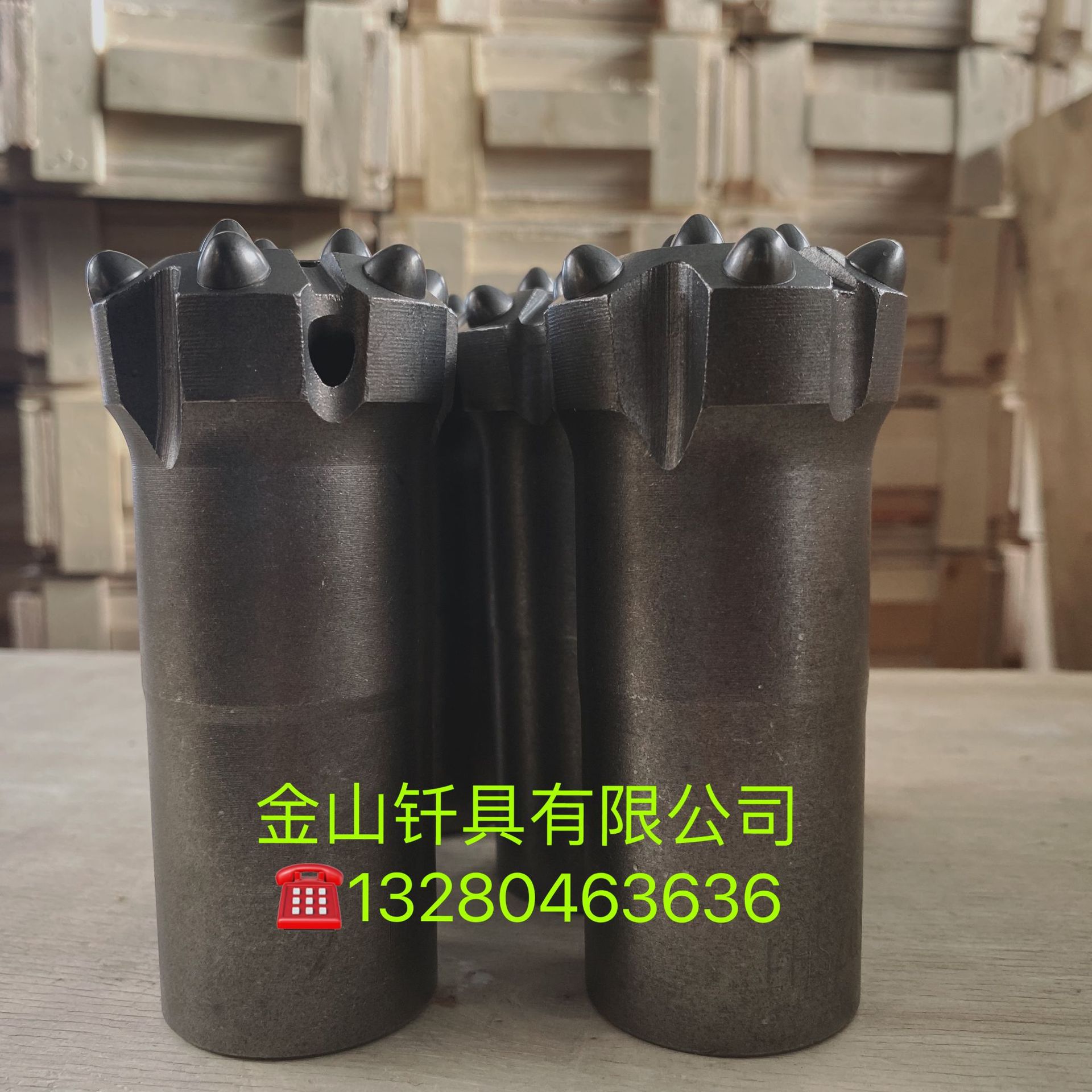 Los fabricantes de brocas de ciruela broca cilíndrica suministran 51 Tipo de diente de bola broca de aleación de mina broca de aire