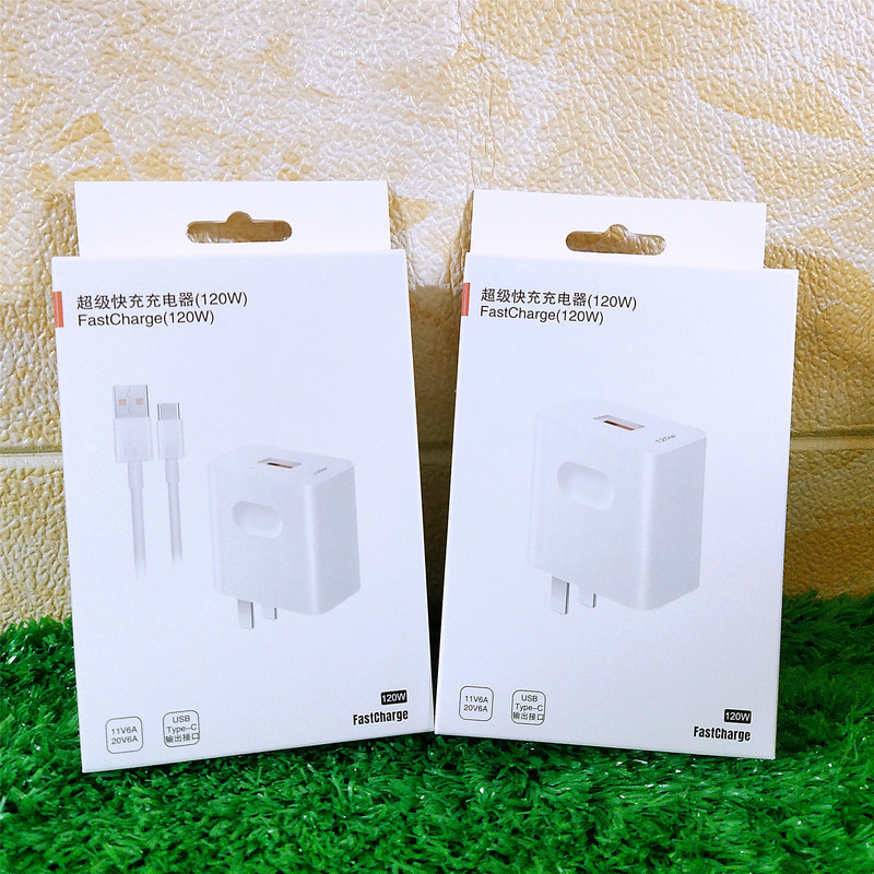 Suitable for Huawei 120W packing box fast charging 120W packing 120W set box 6A fast charging head box