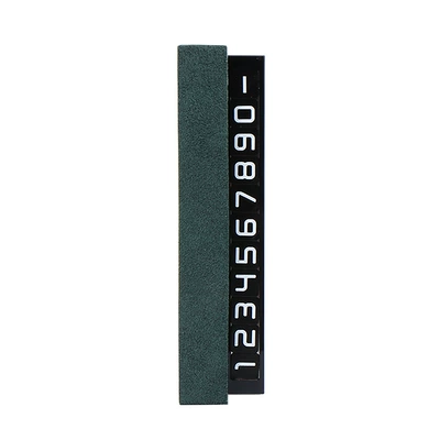 Creative Temporary Parking Number Plate Nömrəli dayanma kartı - dark-green-9073