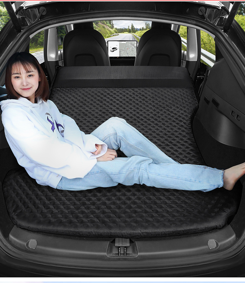 Tesla ModelY/3 car mattress ya camping rear row sleeping trunk air cushion bed special car