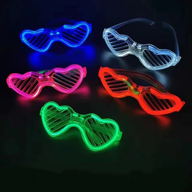 Gafas de amor Azul pavo real