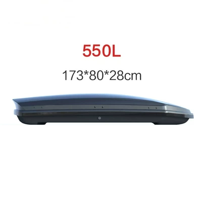 【550L Roof Box】Direct Sales from the Manufacturer, Ultra-Thin Luggage Box for Cars, Universal Ultra-Thin Storage (Roof box)