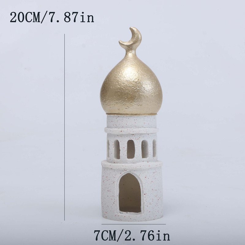 北欧ローマ建築様式の塔の置物 城の置物 収納用置物 クリエイティブなギフト工芸品|undefined