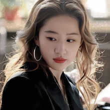 素圈耳扣女刘亦菲玫瑰故事明星同款耳饰跨境通勤风夸张大圆圈耳环