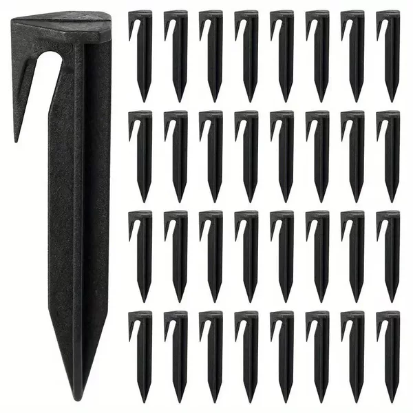 Cross-border supply of 8.5cm plastic line nail mower garden boundary line nail lawn cable signal line nail