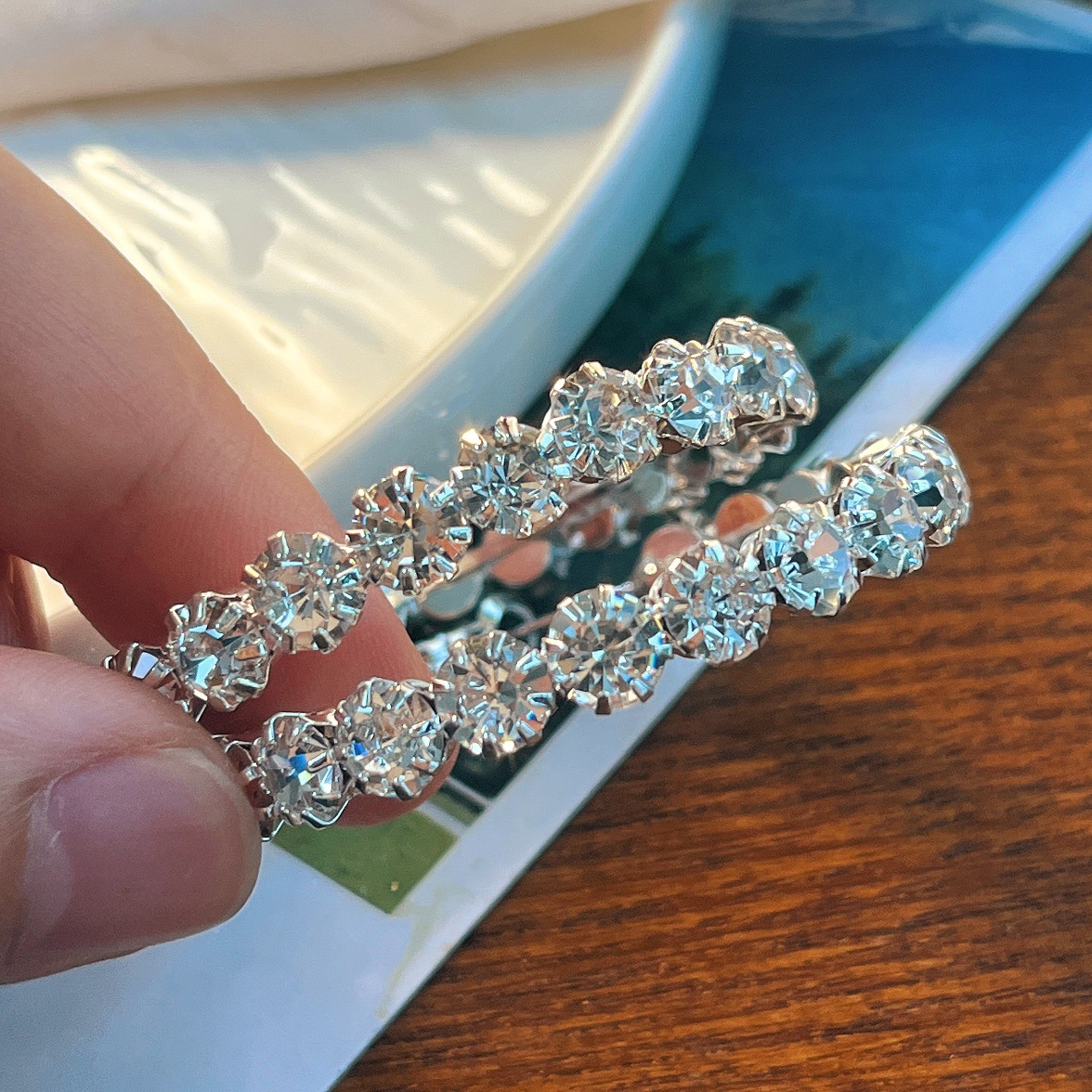 Crystal Earrings Image 2