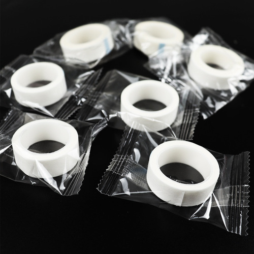 Grafting eyelash adhesive film micro-porous breathable isolation tape transparent frosted PE tape for eyelash extension emergency kit 