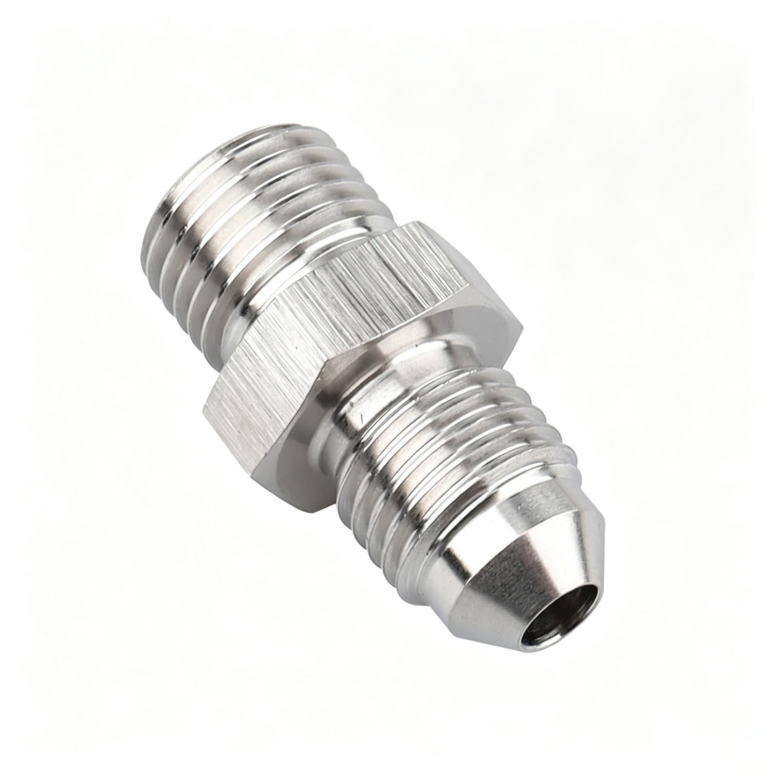 AN3 AN4 AN6 car modification brake oil pipe threaded connector stainless steel reducer screw adapter