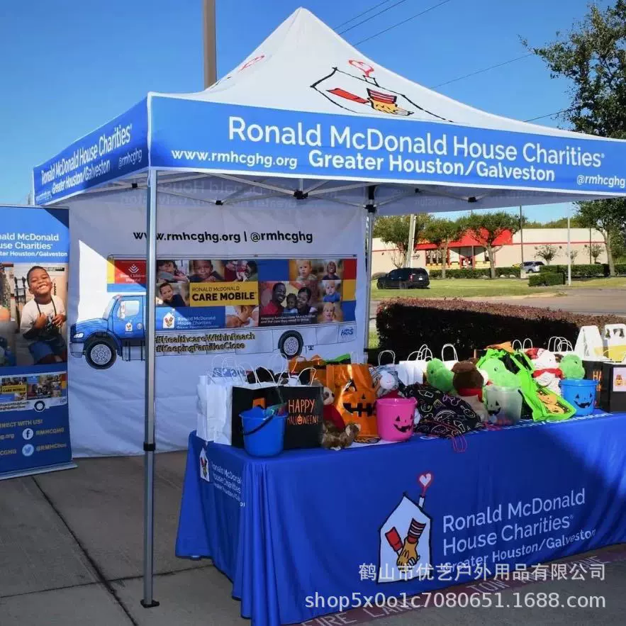 广告帐篷3*3广告折叠四角帐篷加粗加厚活动帐篷广告户外帐篷折叠