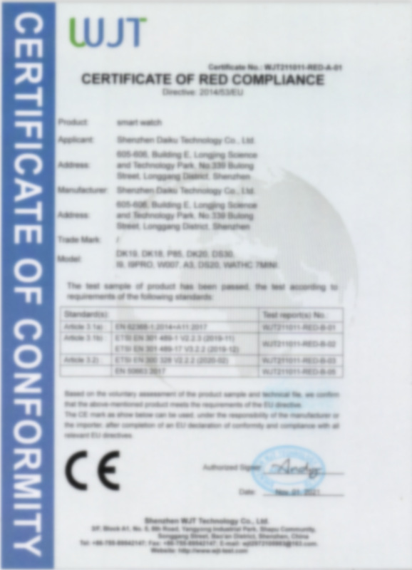 DS20 smartwatch Bluetooth bellen offline betalen 1.28 scherm_voghion.com