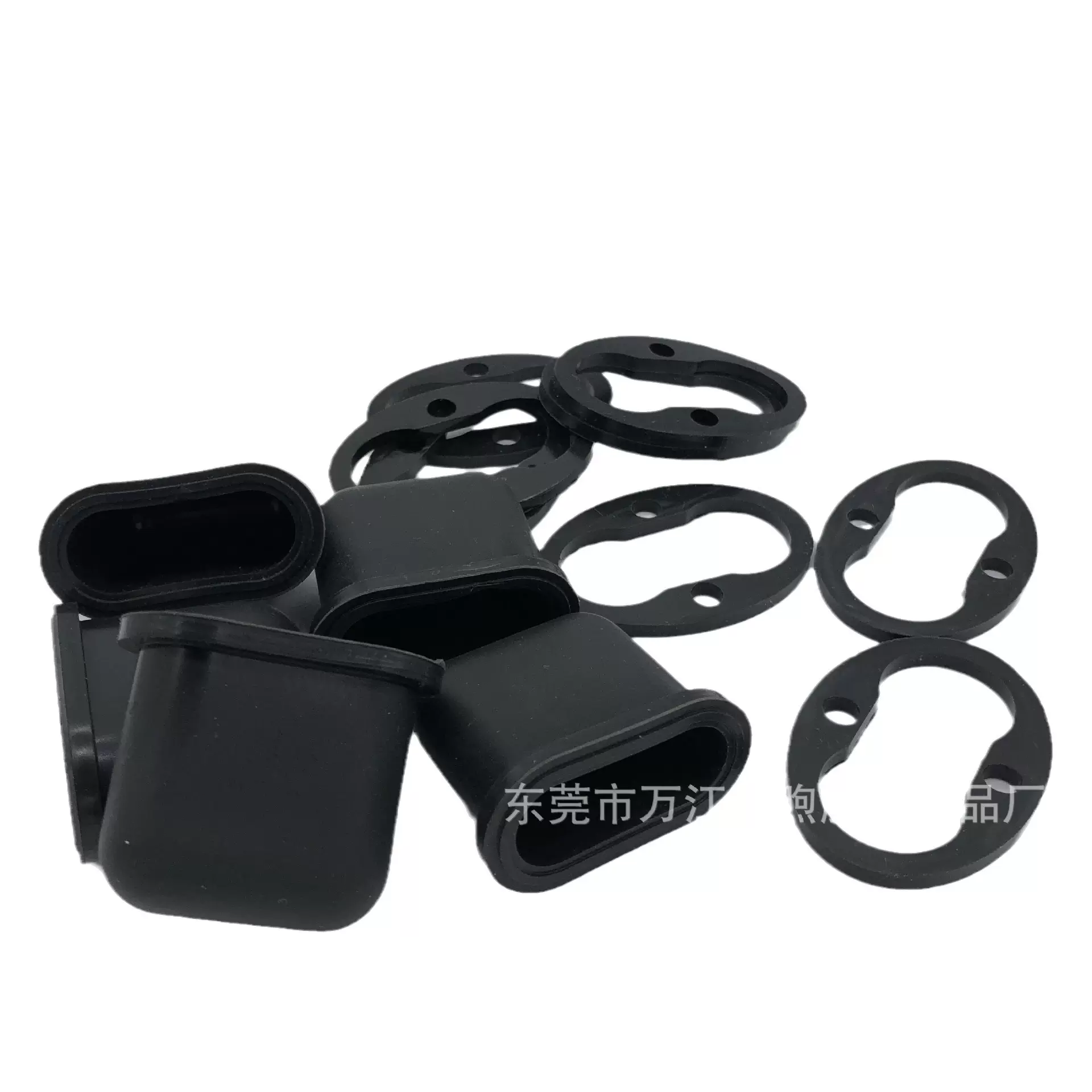 黑色橡胶杂件异性橡胶配件耐高温橡胶制品零件网格橡胶垫硅胶垫片