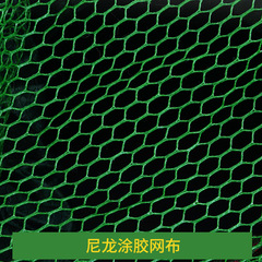 Fisherman's Fishing Net with Small Holes, Rubber-Coated Double Rings, Thickened Mesh Bag, Net Bag for Wild Fishing, Dedicated Drop Fishing Net