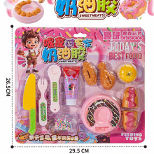 爆款全套合集喂食甜甜圈汉堡薯条可乐玩具儿童过家家小孩礼物批发