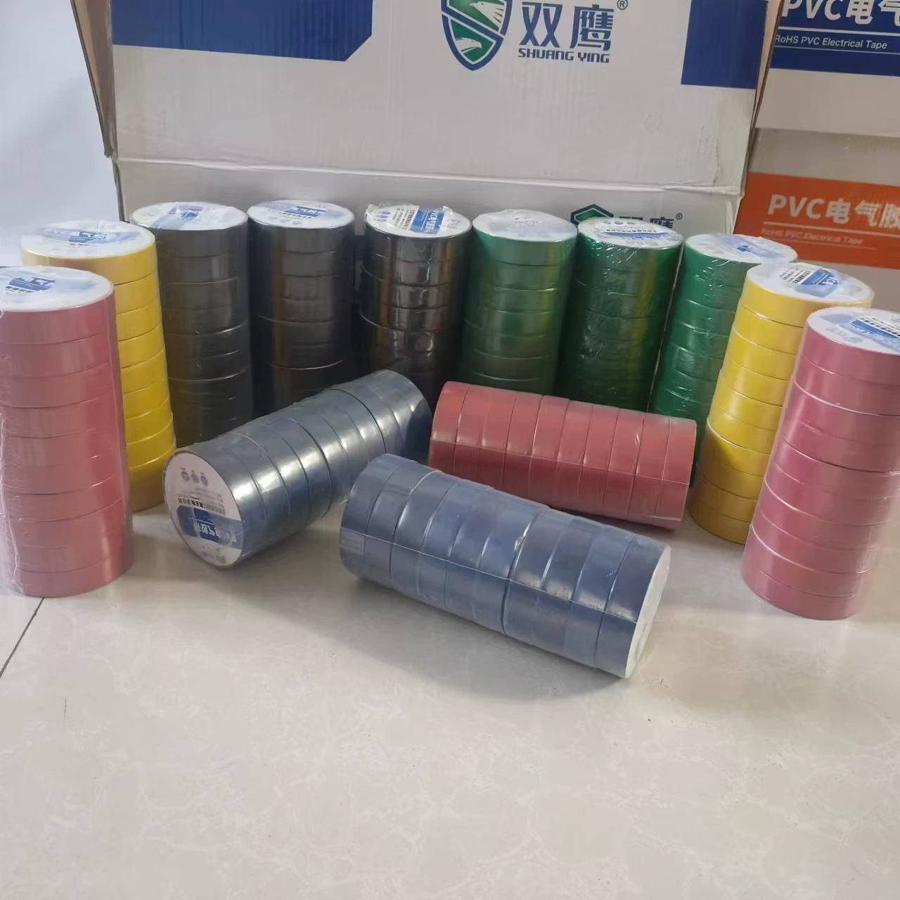 Изоляционная ПВХ-лента 1,6 см, низковольтная, цветная (красная, желтая, синяя, зеленая, черная), для предотвращения утечек тока