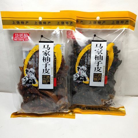 江西特产马家柚皮香辣柚子皮酱香柚皮零食小吃袋装开胃休闲小吃|undefined