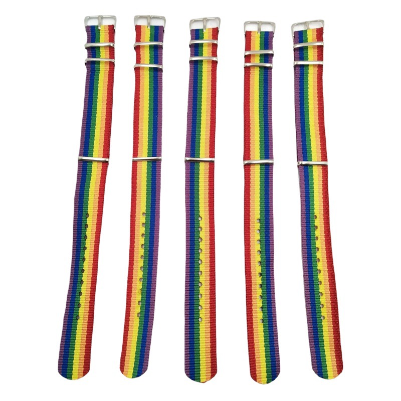 TikTok Explosive Daisy Bracelet INS Rainbow Bracelet Nylon Colorful Strap Wholesale Preparation Hand Rope for Men and Women