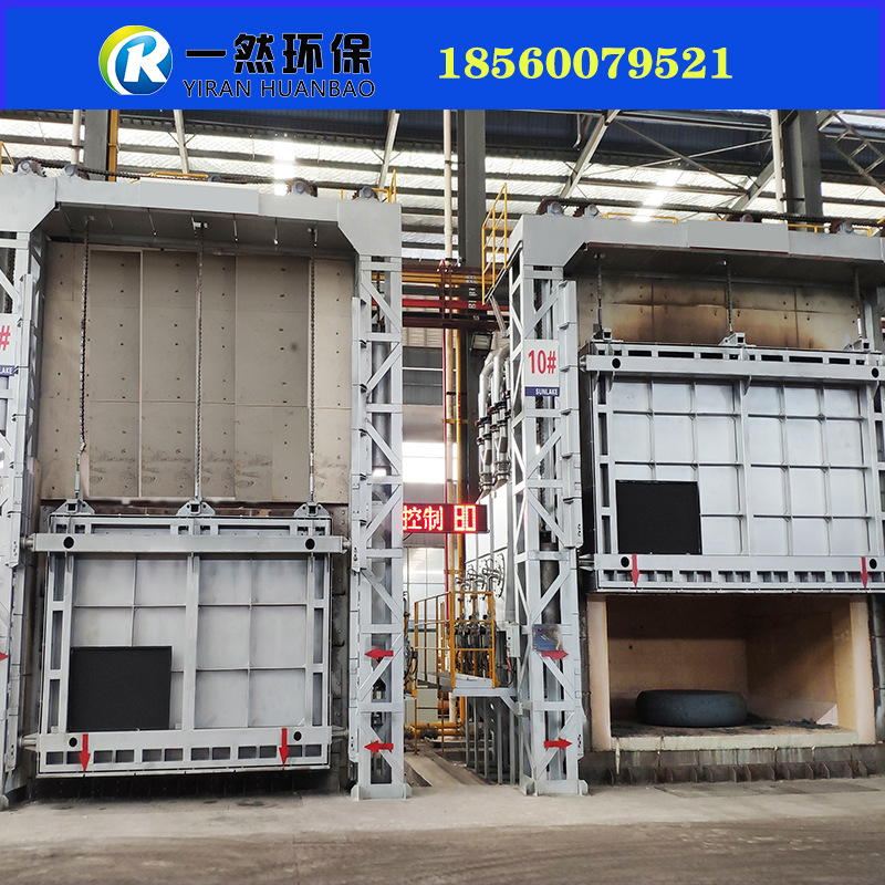 东北天然气台车热处理炉 蓄热式天然气贯通炉锻造炉 加热炉改造