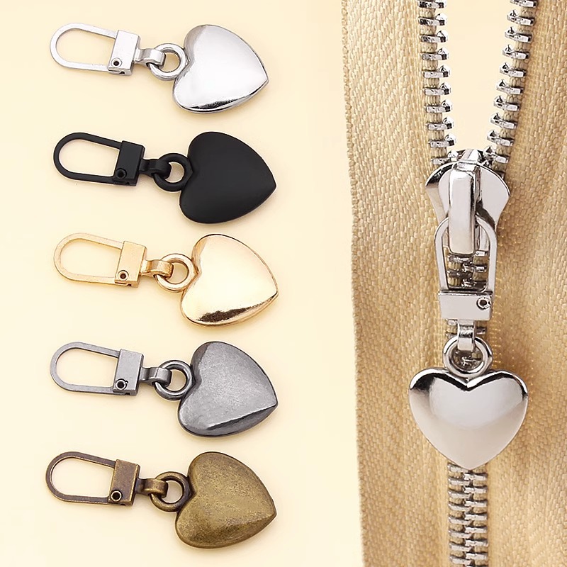 Detachable zipper pull tab for bags, clothing, school bags, suitcases - universal repair, replacement zipper pull, pendant accessory