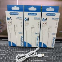 跨境热销swilloo新款快充数据线适用于华为苹果小米手机充电线