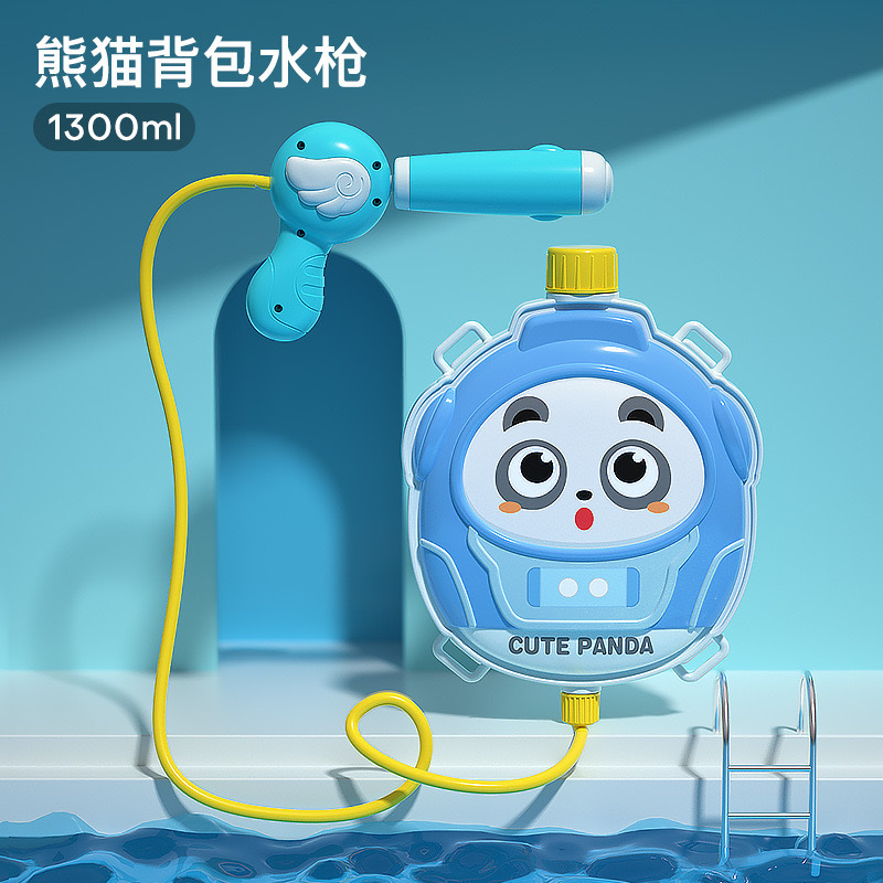 Mochila infantil juguetes de tiro de agua de playa de verano barraca eléctrica de cabello continuo pistola de rociador de agua al por mayor