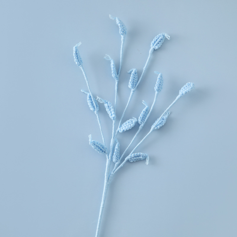 파란색