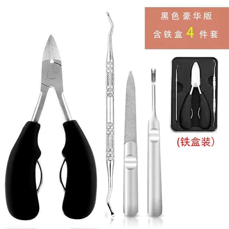 甲溝専用爪切りセット足爪切り修理刀鷹口ペンチ家庭用尖口ペンチ神器炎工具|undefined