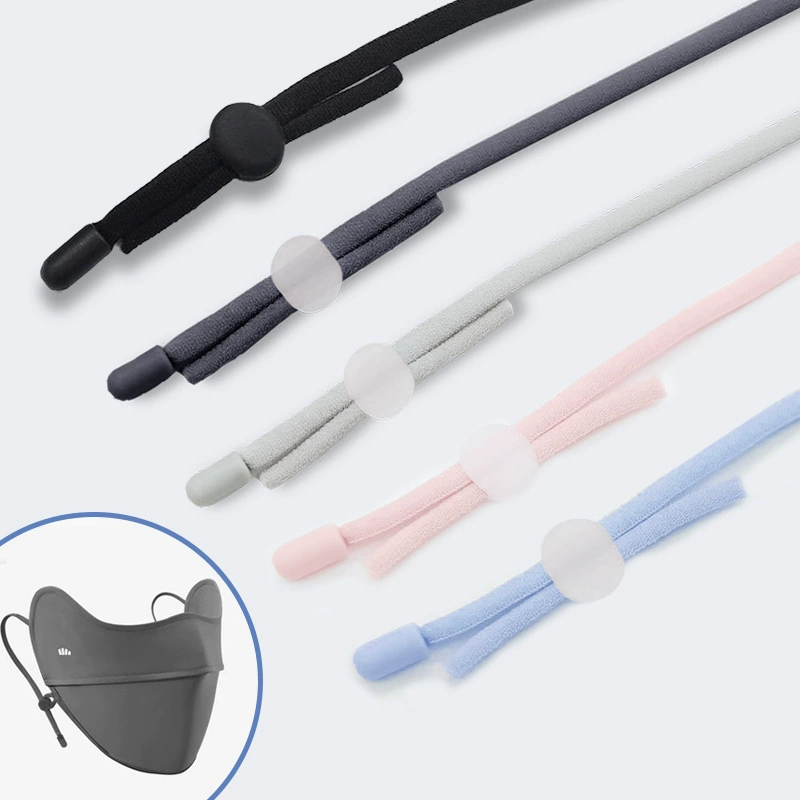 Фабрика прямых продаж солнцезащитные маски наушники 5 мм цветная эластичная ушная канатная регулировка