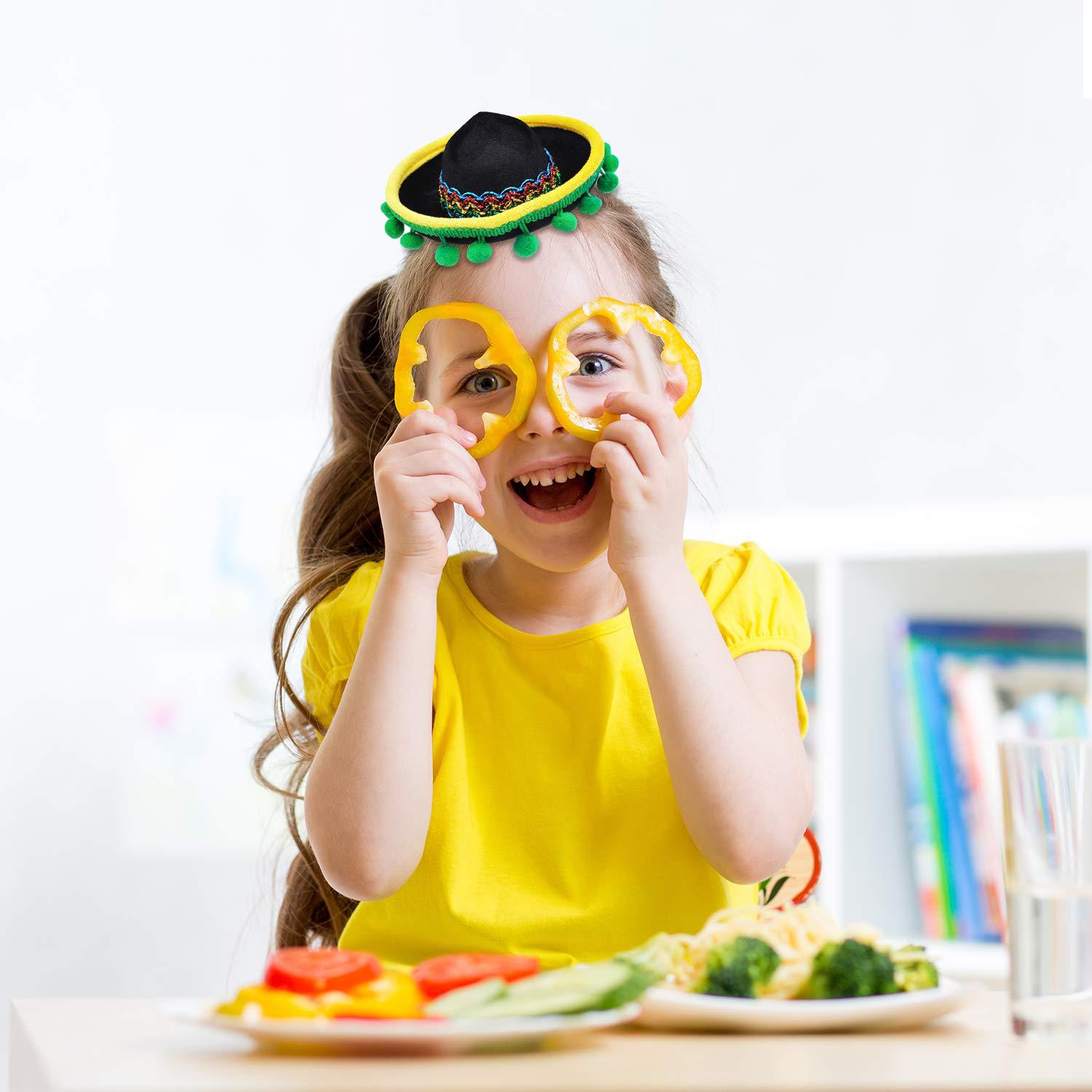 Mexican sombrero party hat funny hat party supplies Hawaiian event Mexican decoration