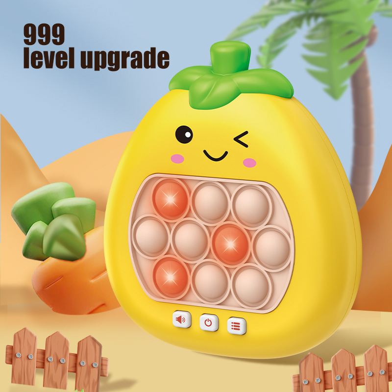 Comercio exterior transfronterizo máquina de juego de entrada para niños máquina de juego de empuje de velocidad hámster empujar música pensando lógica rompecabezas máquina de juego de entrada image 4