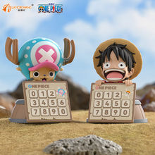 正版航海王香薰停车号码牌一体化海贼王路飞手办摆件乔巴车载周边