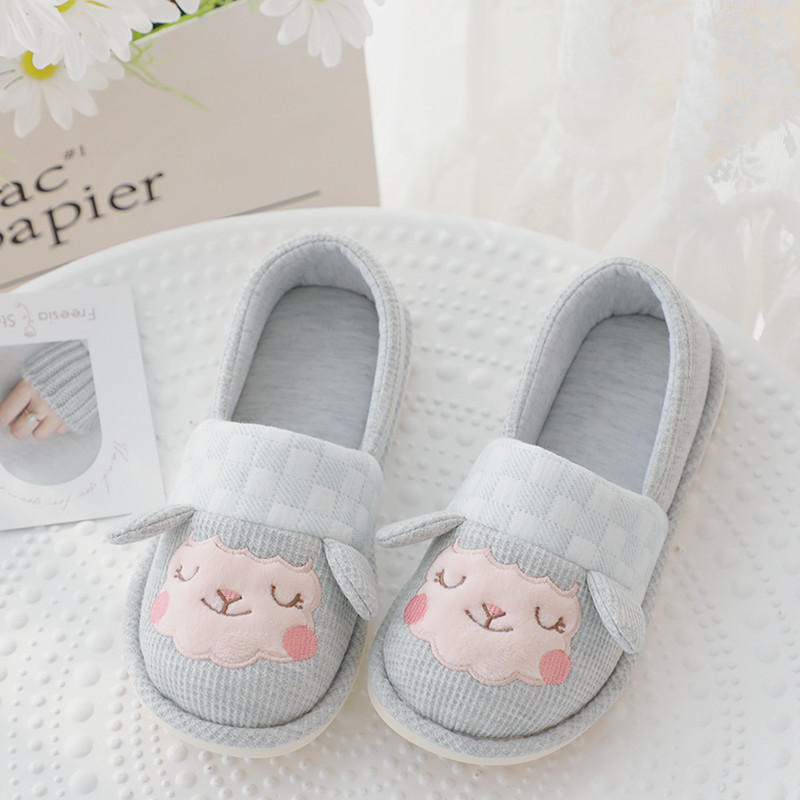 Gray -white stitching sheep