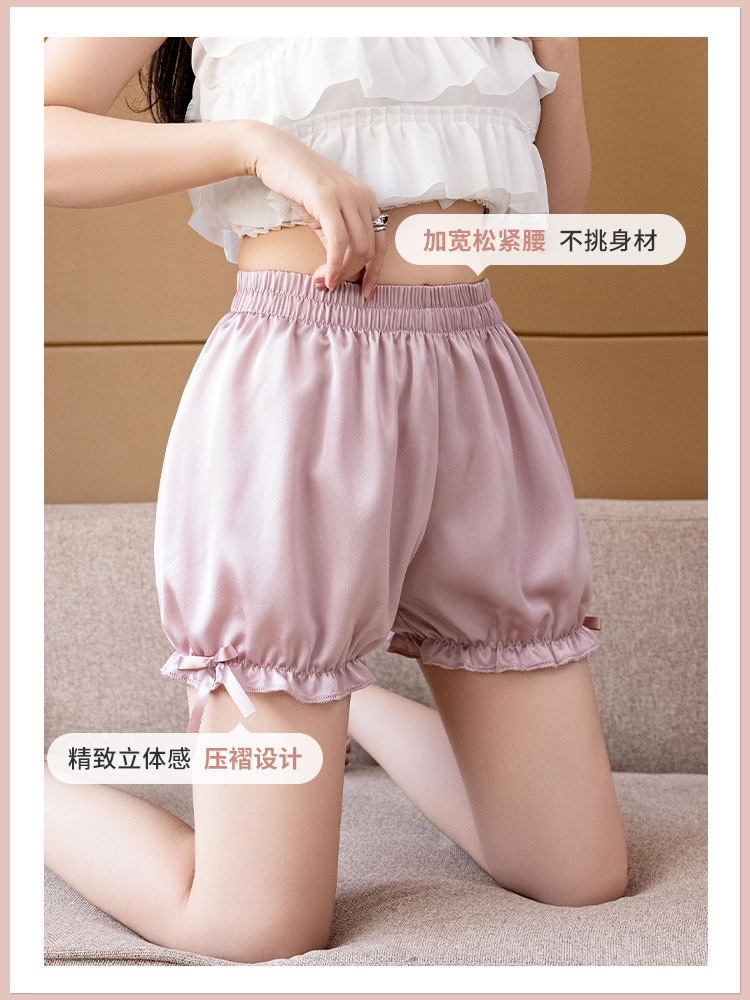安全裤女夏季薄款防走光打底裤可外穿灯笼南瓜裤保险短裤一件代发