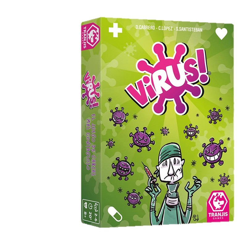 跨境外贸西语英语版virus！桌游病毒感染趣派对游戏卡牌游戏|undefined