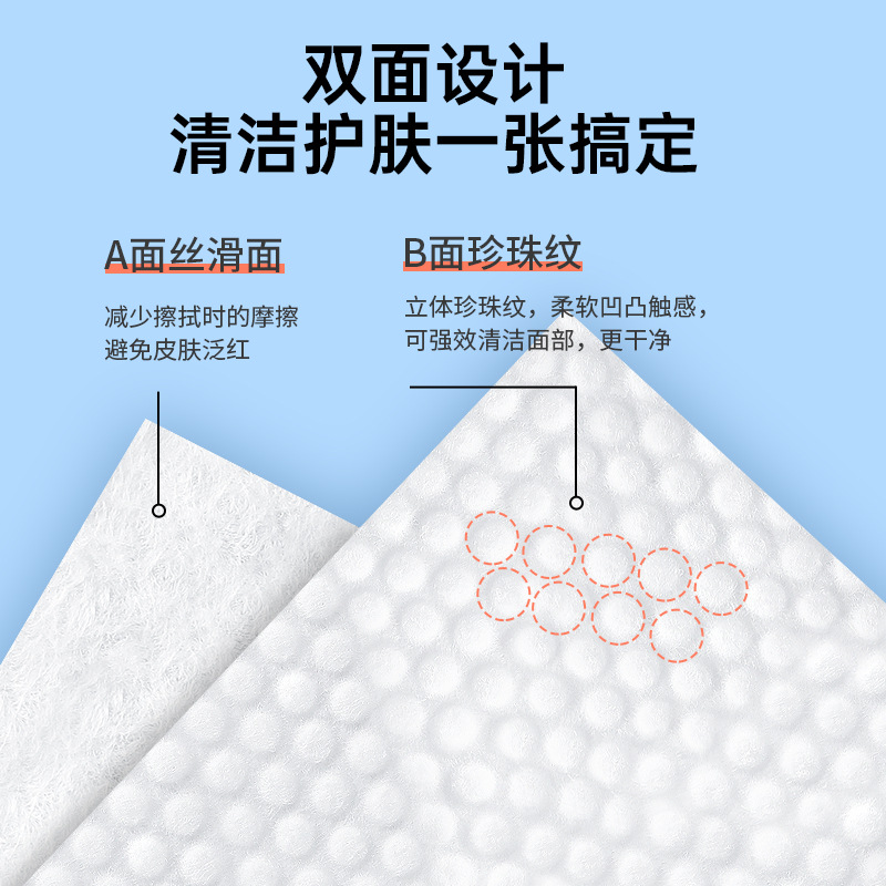 Elemento de algodón toalla desechable toalla suave de algodón Toalla de limpieza facial de las mujeres de algodón puro Toalla de belleza engrosada