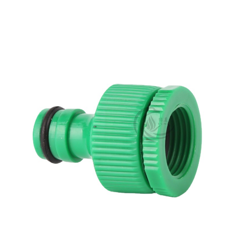 Verde 4 puntos 6 puntos pezón conector de lavadora doméstica pezón accesorios estándar tubería jardinería