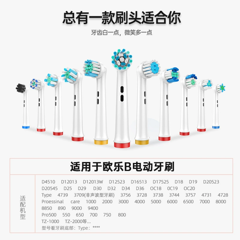 Соответствующая требованиям неприкосновенность для орального ряда Oral-X Oralbi b электрическая насадка для зубной щетки оптом источник производитель дропшиппинг