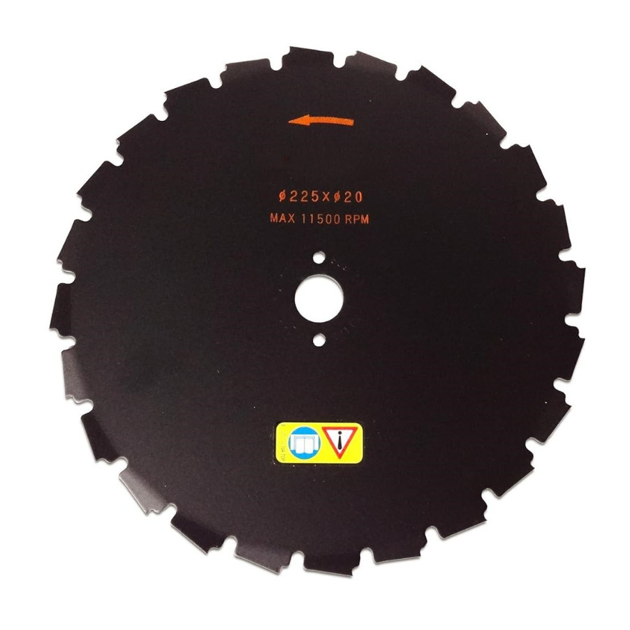 Lawn Mower Blade 8inch Quenched Manganese Steel Saw Blade 255*26t Suitable for Husqvarna Stihl Brush Cutter