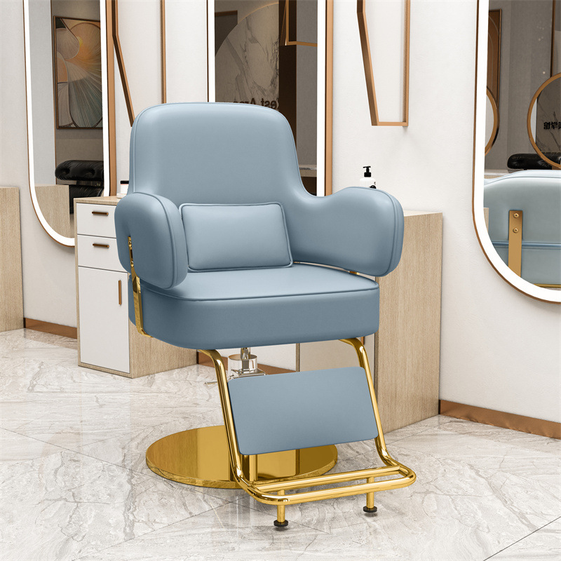 Smog Blue-Stainless Steel Dorado Pedal de Pierna