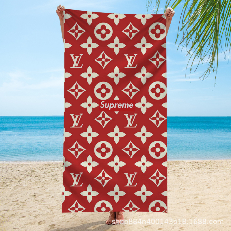 Cross-Border Hot-Selling European and American Style Microfiber Digital Printing Quick-Drying Beach Towel Seaside Swimming Sports Bath Towel for Adults Cross-Border Hot-Selling European and American Style Microfiber Digital Printing Quick-Drying Beach Towel Seaside Swimming Sports Bath Towel for Adults