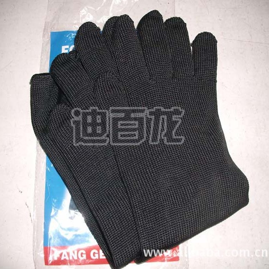 迪百龙防割手套钢丝五级防割手套防身保安装备加长型防护手套定制