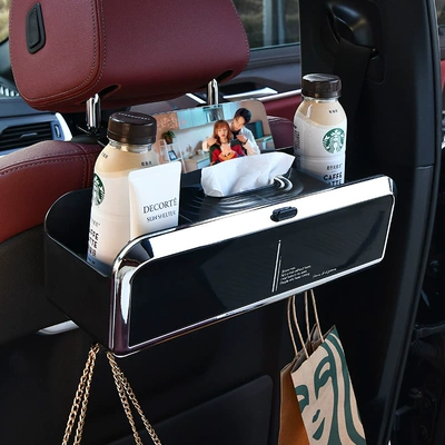 seat back hook with small | Car tissue box/set