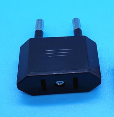 Pequeño estándar europeo transfronterizo, estándar de EE. UU., Conector de conversión estándar de Australia, adaptador de viaje redondo a plano, convertidor de toma de corriente de dos orificios image 15