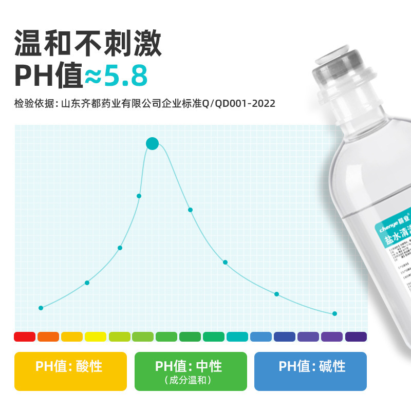 0.9%氯化钠生理性盐水无菌清洗液敷脸纹绣洗鼻子眼外用清洗100ml|undefined