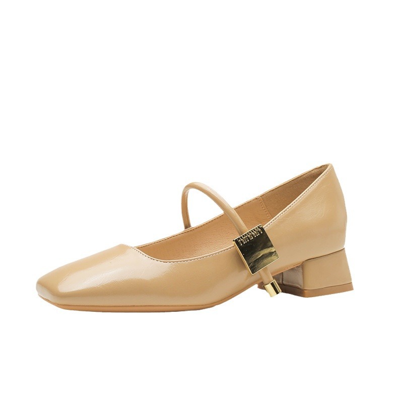 Elegante Damen Pumps Mit Blockabsatz Und Riemchen_voghion.com