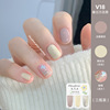 Quick dry nail polish, detachable rainbow set water based, 2022 collection, no lamp dry, long-term effect