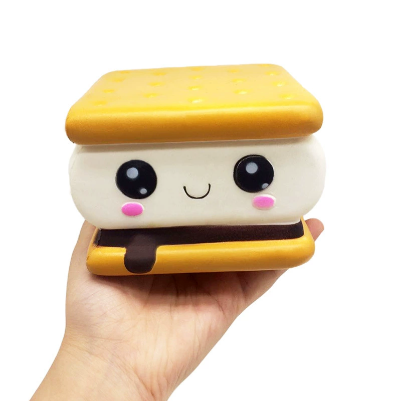 Squish, polyurethane realistic toy, minifigure, anti-stress