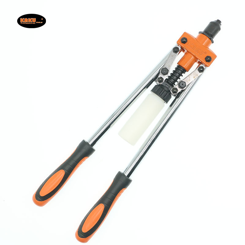 17寸双把拉铆枪铝合金拉钉拉卯抢筒装手动铆钉枪铆钉工具