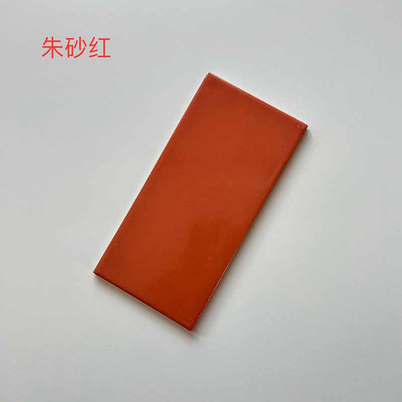 100x200外壁煉瓦自建房園林幼稚園工事カラーラインエナメル煉瓦古いタイプの赤い白色|undefined