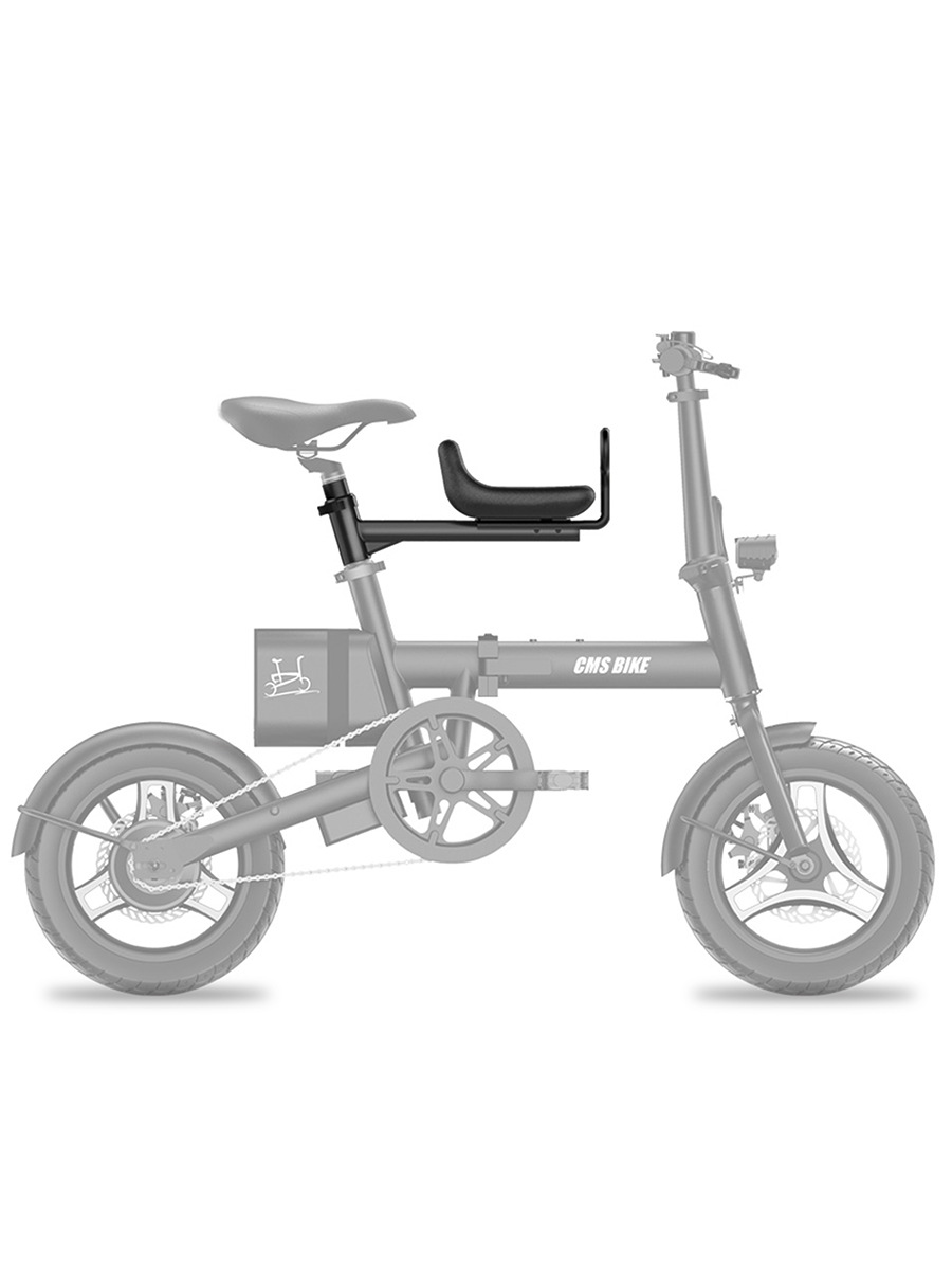 Asiento delantero del coche eléctrico para niños bicicleta plegable liberación rápida asiento para niños bicicleta de montaña asiento de seguridad para bebés