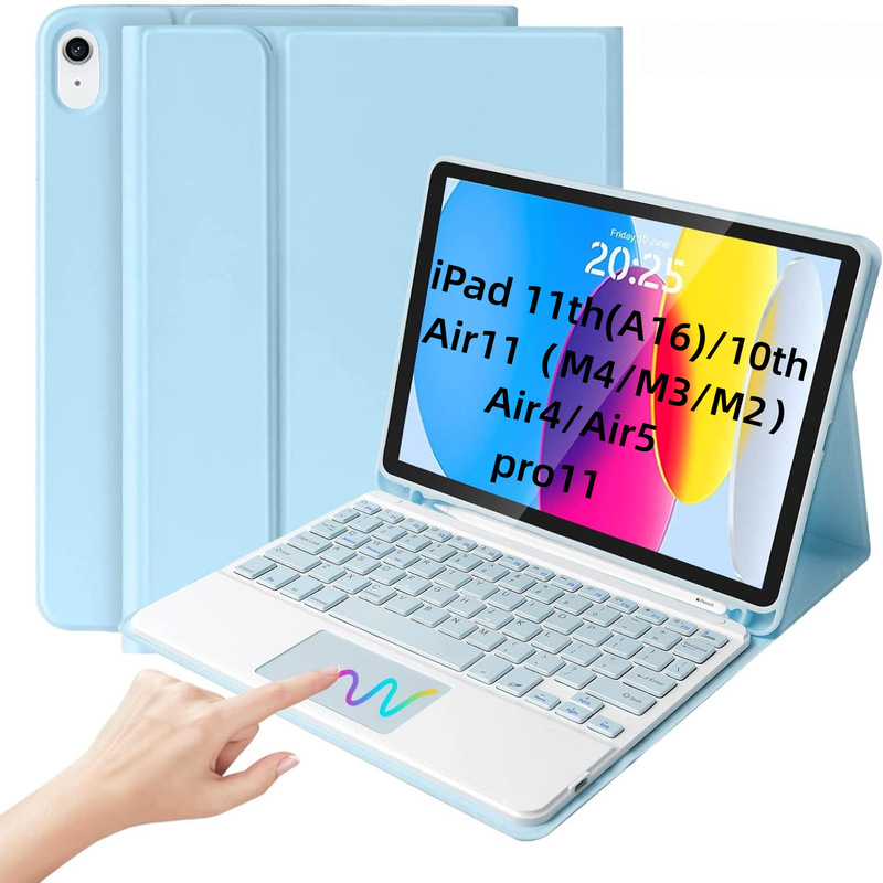 Suitable for iPad 110 generation tablet protective case pro10.2.5 touchpad Bluetooth keyboard Air113 leather case 12.9